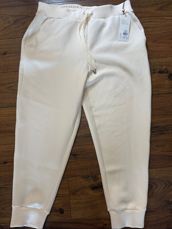CALIA by Carrie Underwood Pants - CALIA by Carrie Underwood Cream Drawstring Jogger Pants